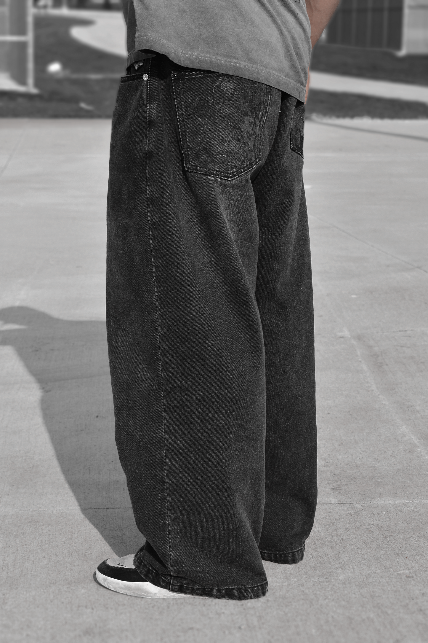 Baggy Black Denim