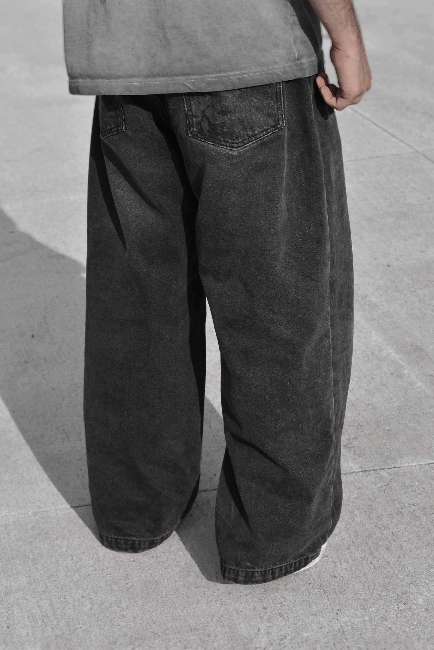 Baggy Black Denim
