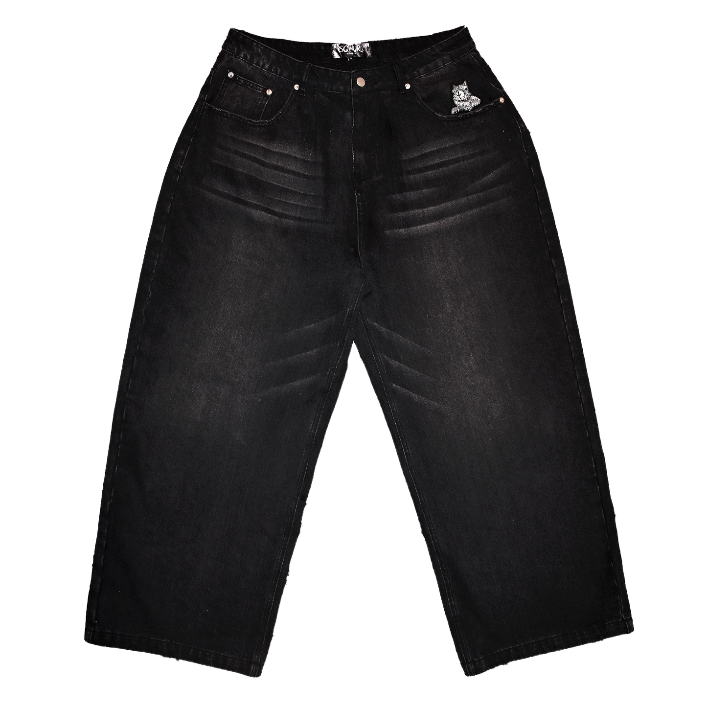 Baggy Black Denim