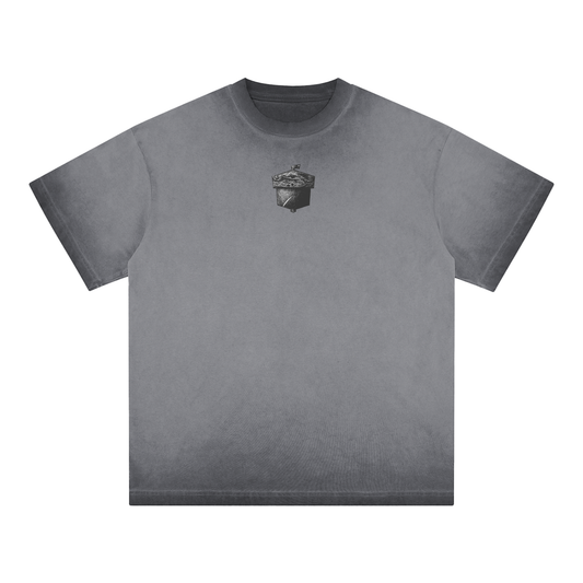 Tree Rat Oversized Tee Gray