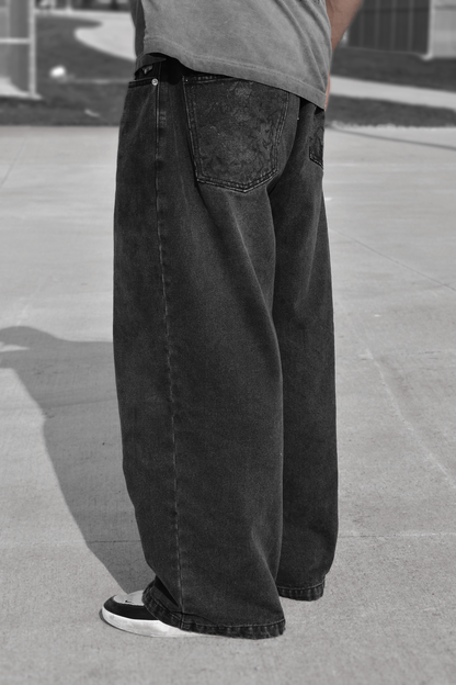 Baggy Black Denim