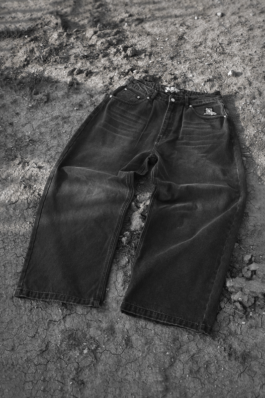 Baggy Black Denim